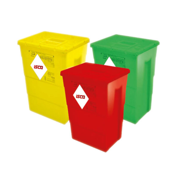 Color Coded Biomedical Waste Bins