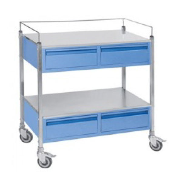 Medicine Trolley with four Drawers